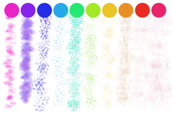 Download Beautiful Procreate Nature Brushes - Procreate Collection