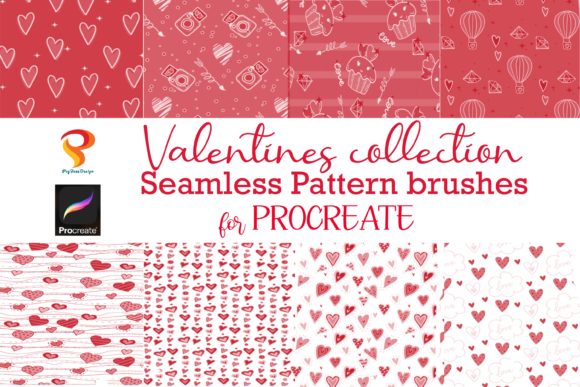 Download Valentines Procreate Texture  Brushes - Procreate Collection