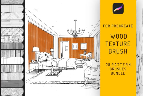 Download 28 Procreate Wood Texture Seamless Brush - Procreate Collection