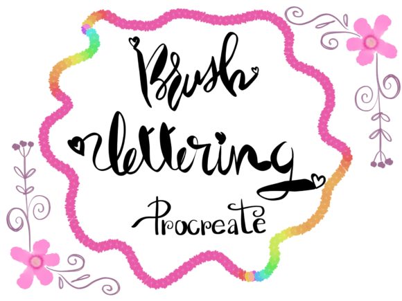 Download 25 Procreate Lettering Brushes - Procreate Collection