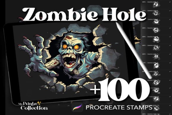 Download 100+ Procreate Zombie Hole Stamps - Procreate Collection