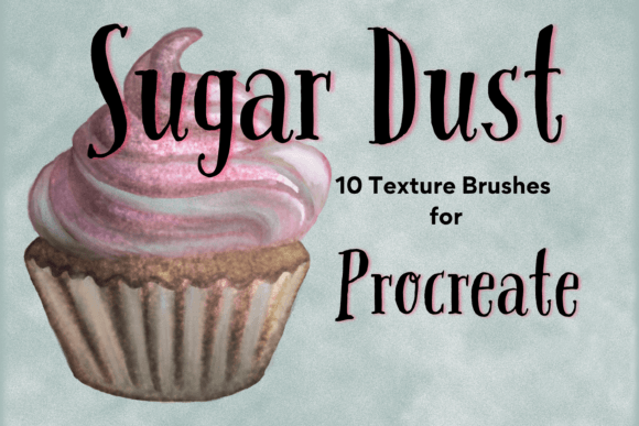 Download Sugar Dust Texture Brushes for Procreate - Procreate Collection