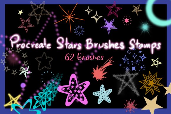 Download Procreate Stars Brushes Stamps - Procreate Collection